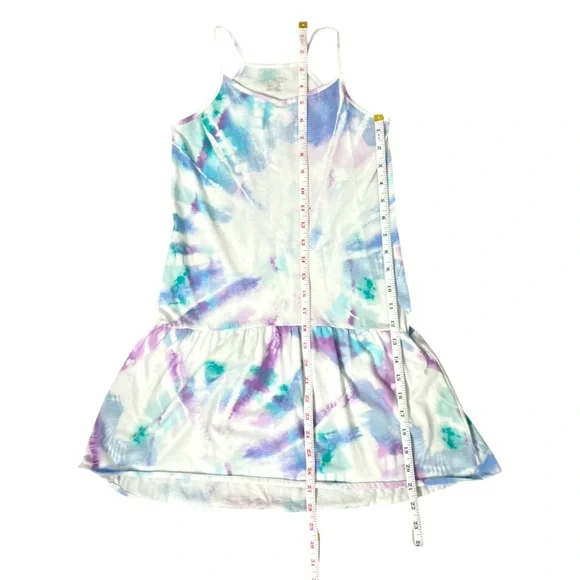The Children’s Place Tie-dye Multicolor Sleeveless Dress - Size Medium 7/8 - Picture 4 of 10